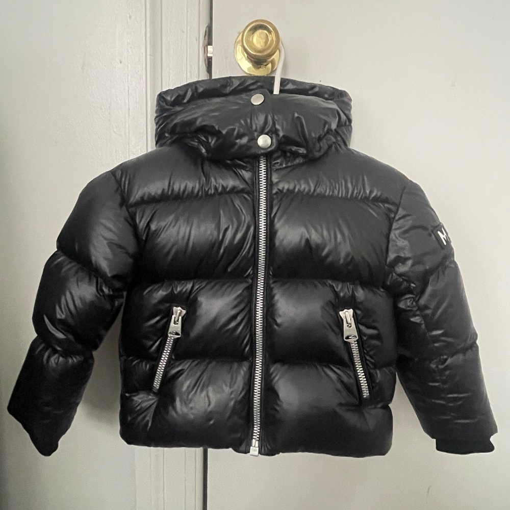 Mackage Kid’s Jesse Down Jacket - Size 2 - Black